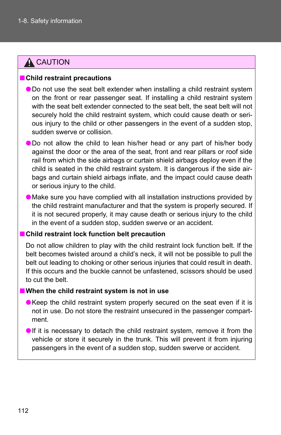 TOYOTA 2010 Camry HV User Manual | Page 138 / 494