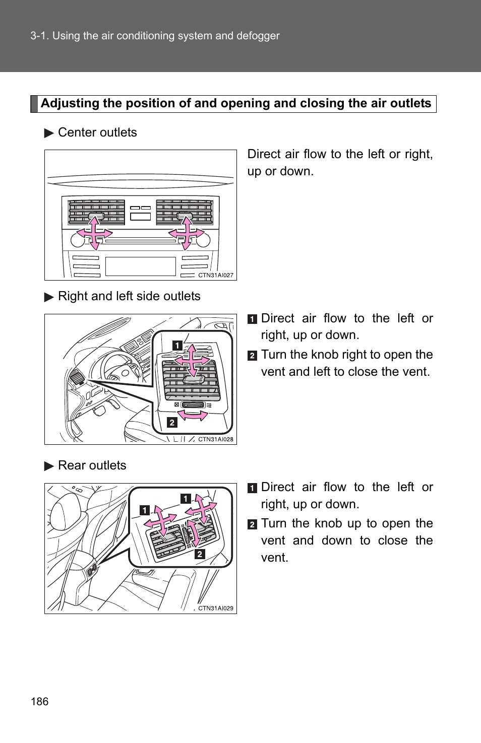 TOYOTA 2010 Camry HV User Manual | Page 189 / 494