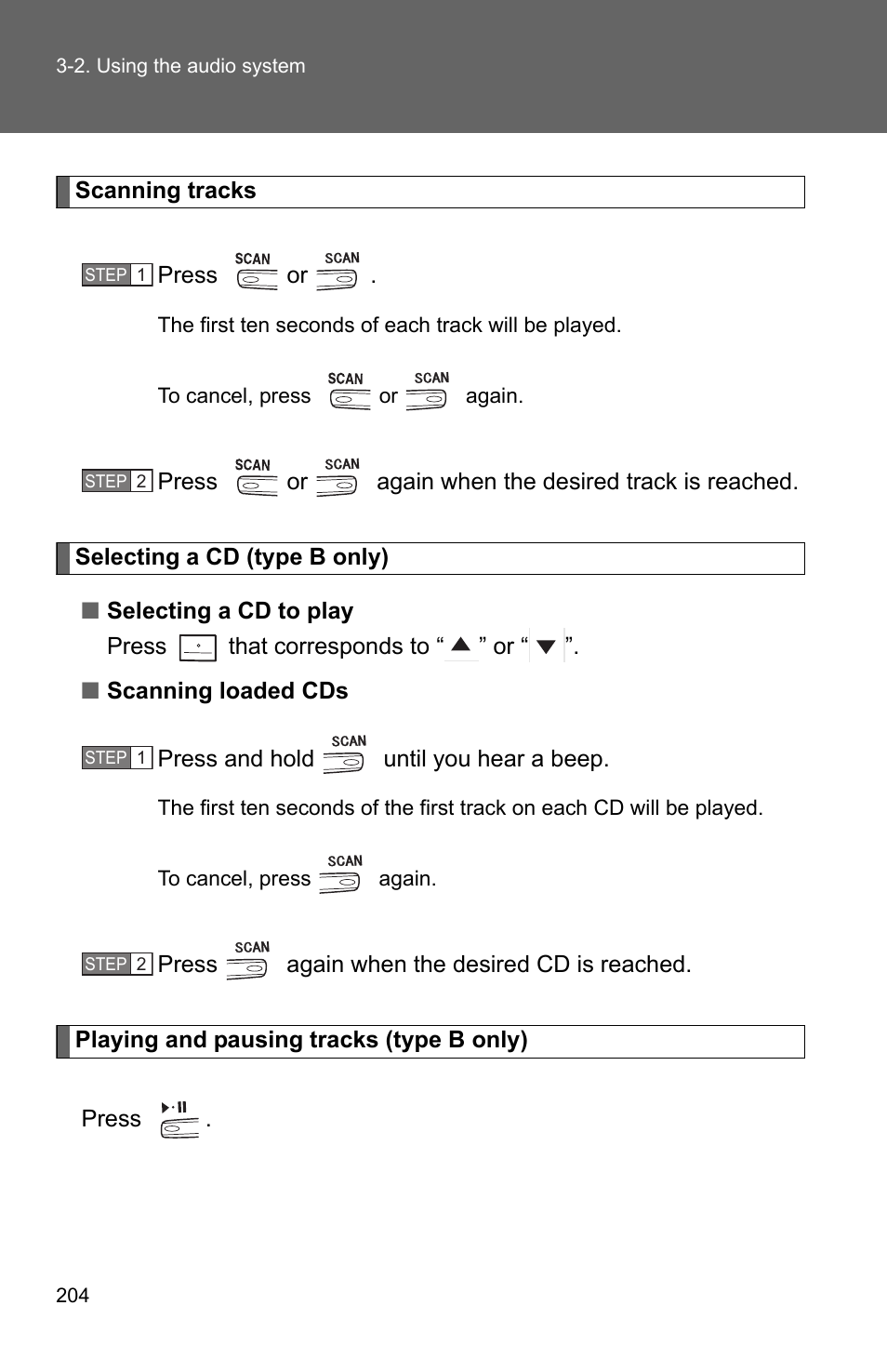 TOYOTA 2010 Camry HV User Manual | Page 208 / 494