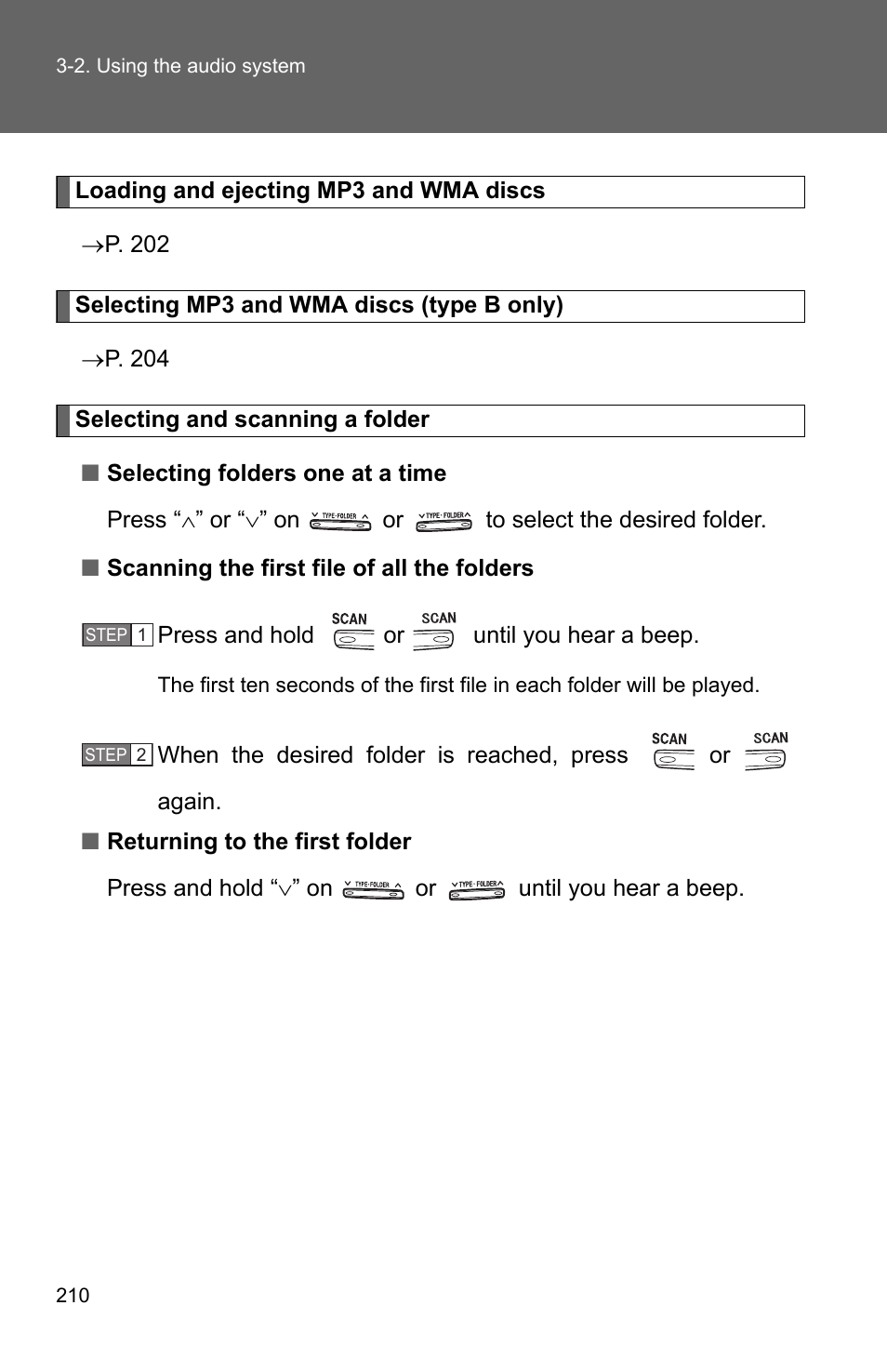 TOYOTA 2010 Camry HV User Manual | Page 214 / 494