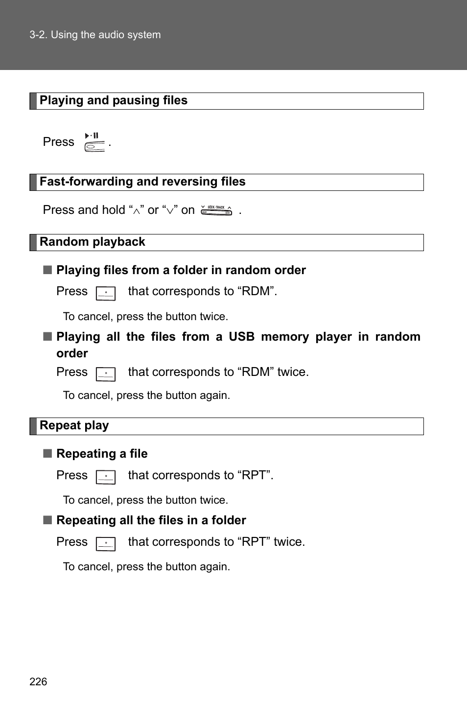 TOYOTA 2010 Camry HV User Manual | Page 230 / 494