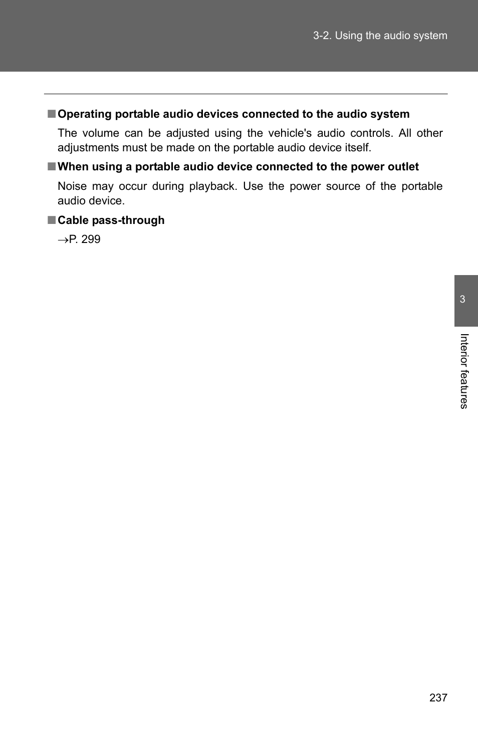 TOYOTA 2010 Camry HV User Manual | Page 241 / 494