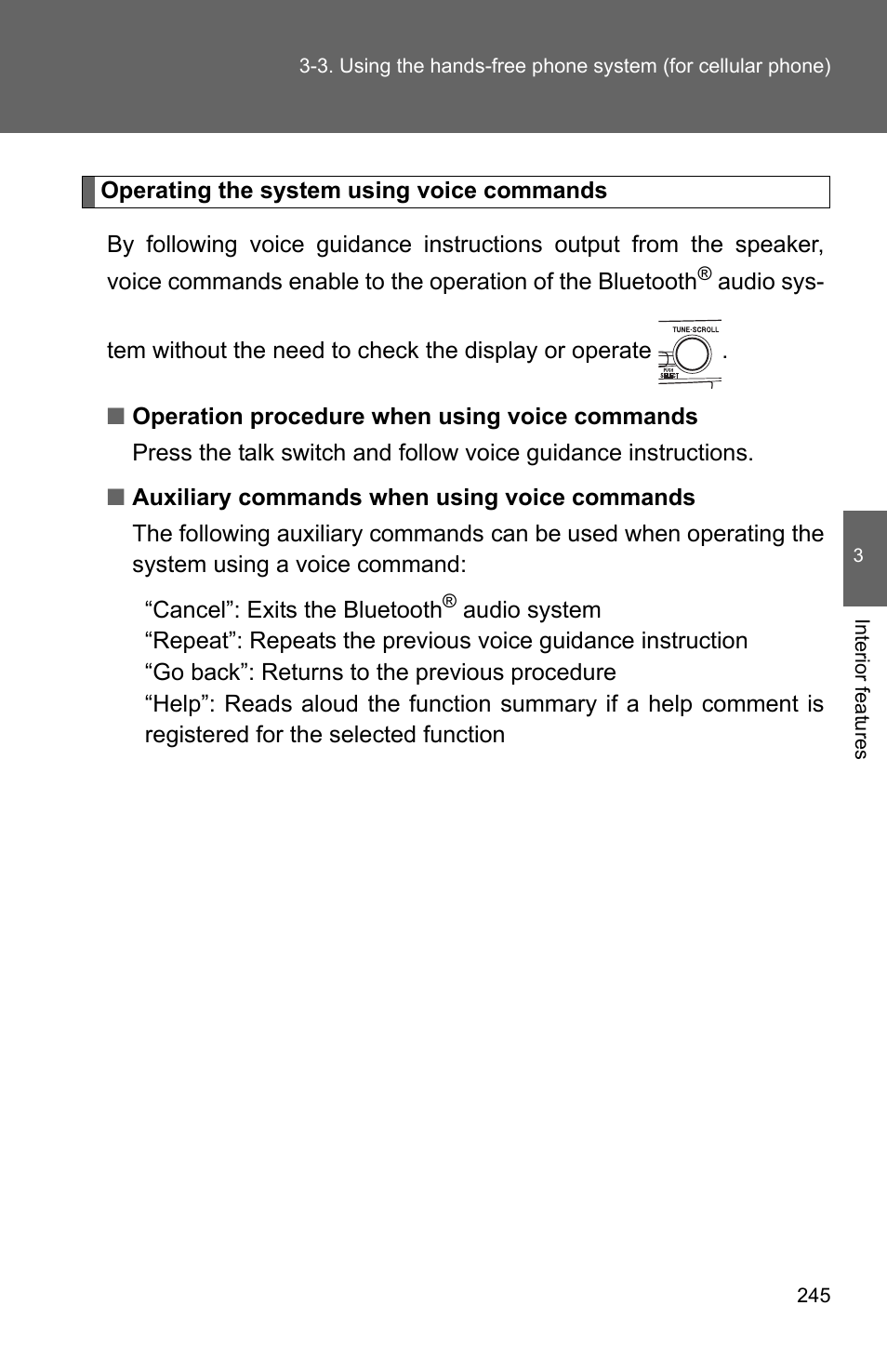 TOYOTA 2010 Camry HV User Manual | Page 249 / 494