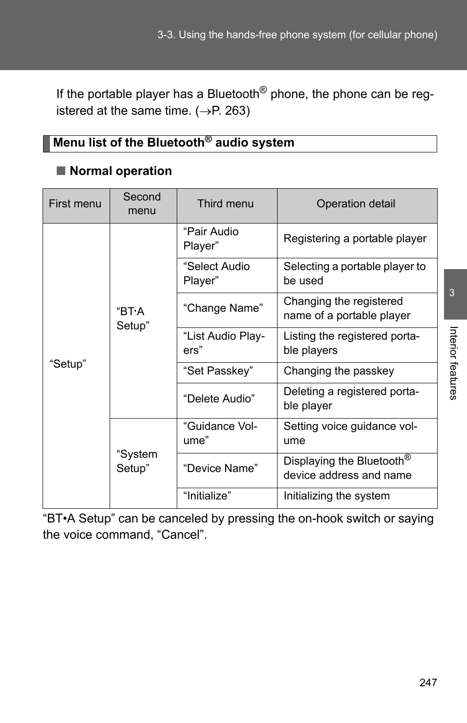 TOYOTA 2010 Camry HV User Manual | Page 251 / 494