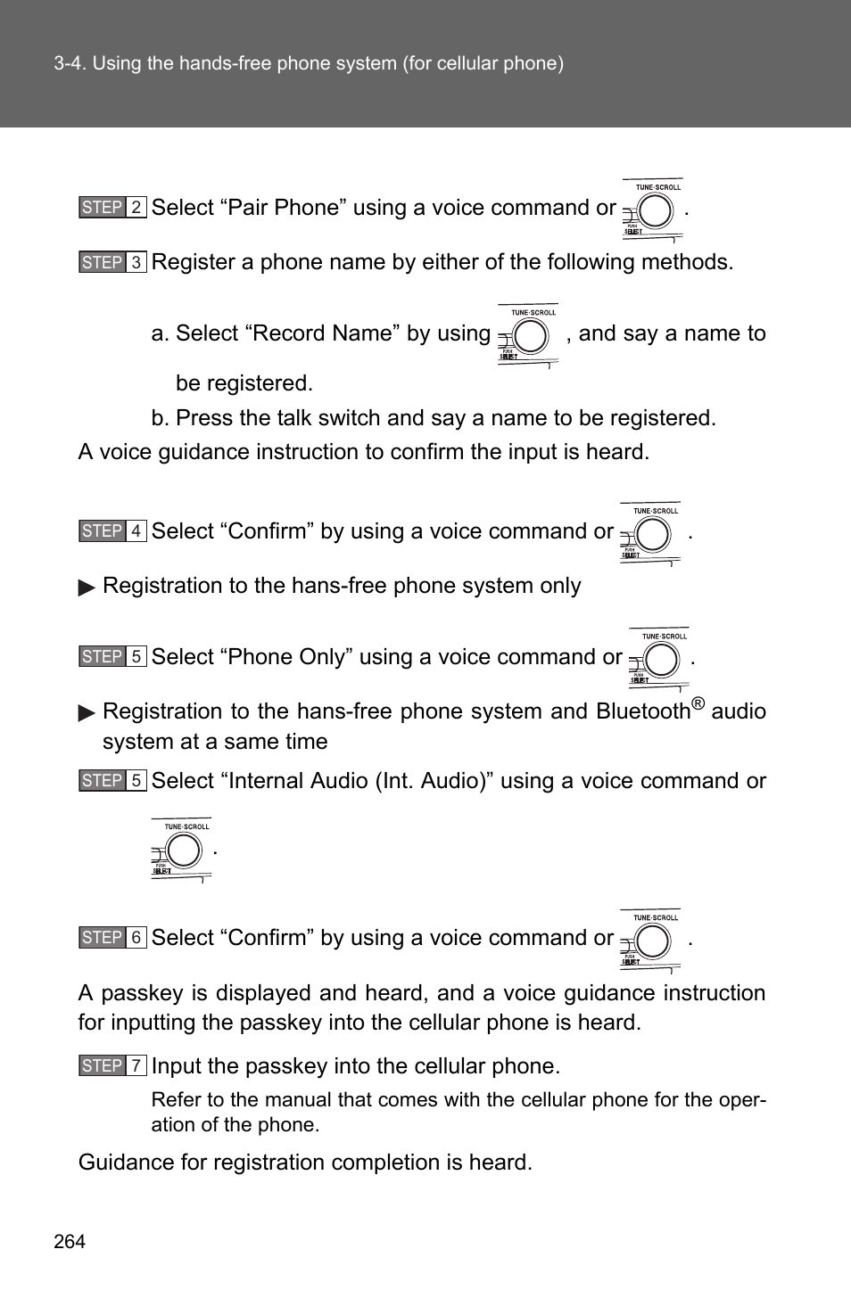 TOYOTA 2010 Camry HV User Manual | Page 268 / 494