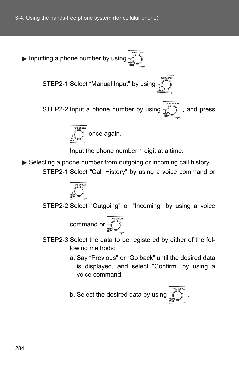 TOYOTA 2010 Camry HV User Manual | Page 288 / 494