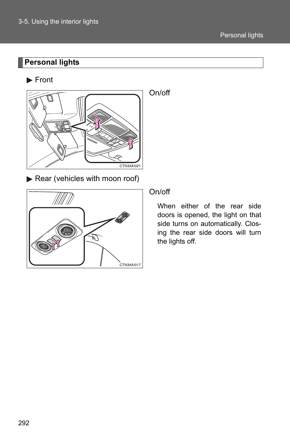 TOYOTA 2010 Camry HV User Manual | Page 296 / 494