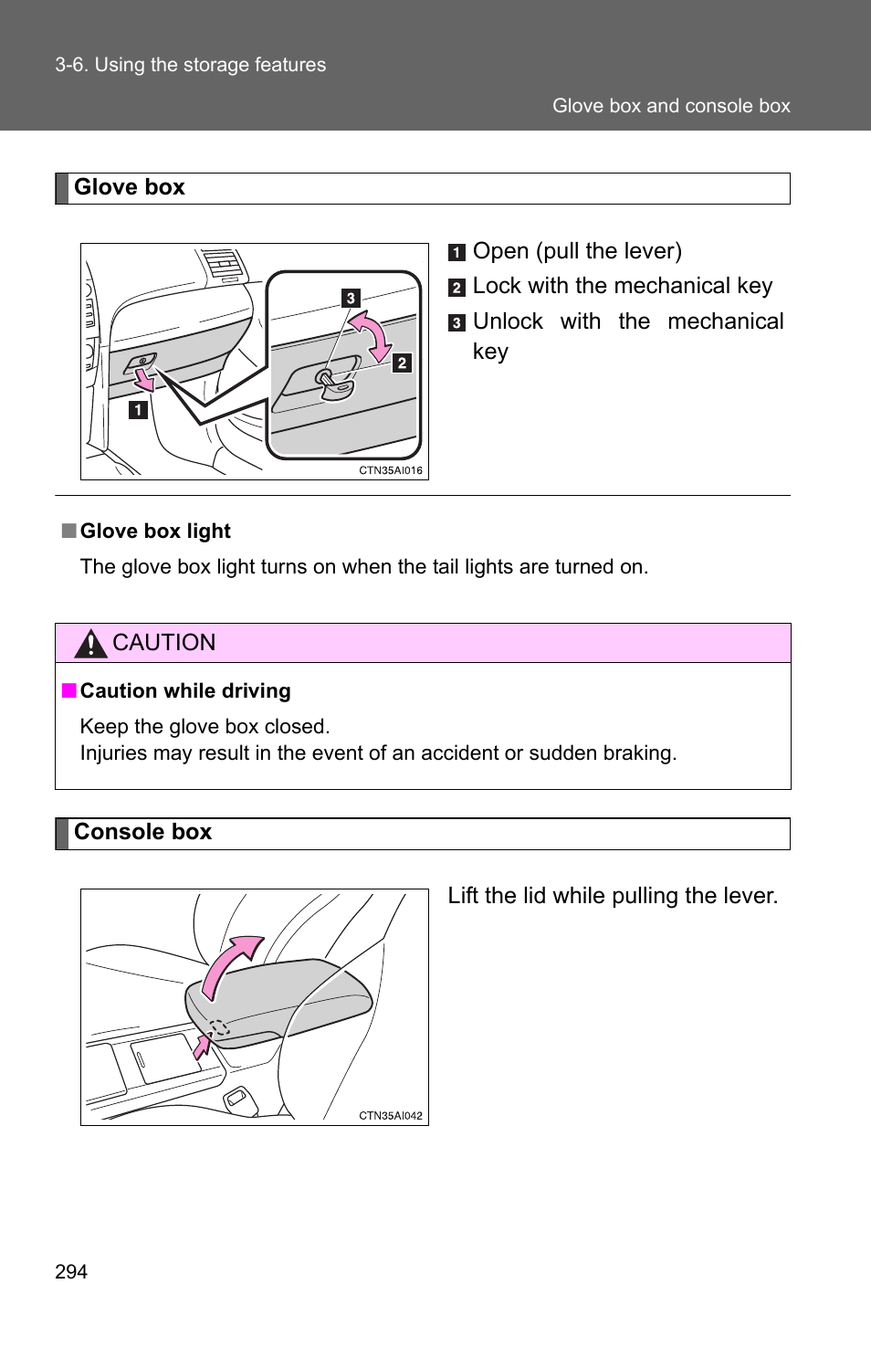 TOYOTA 2010 Camry HV User Manual | Page 298 / 494