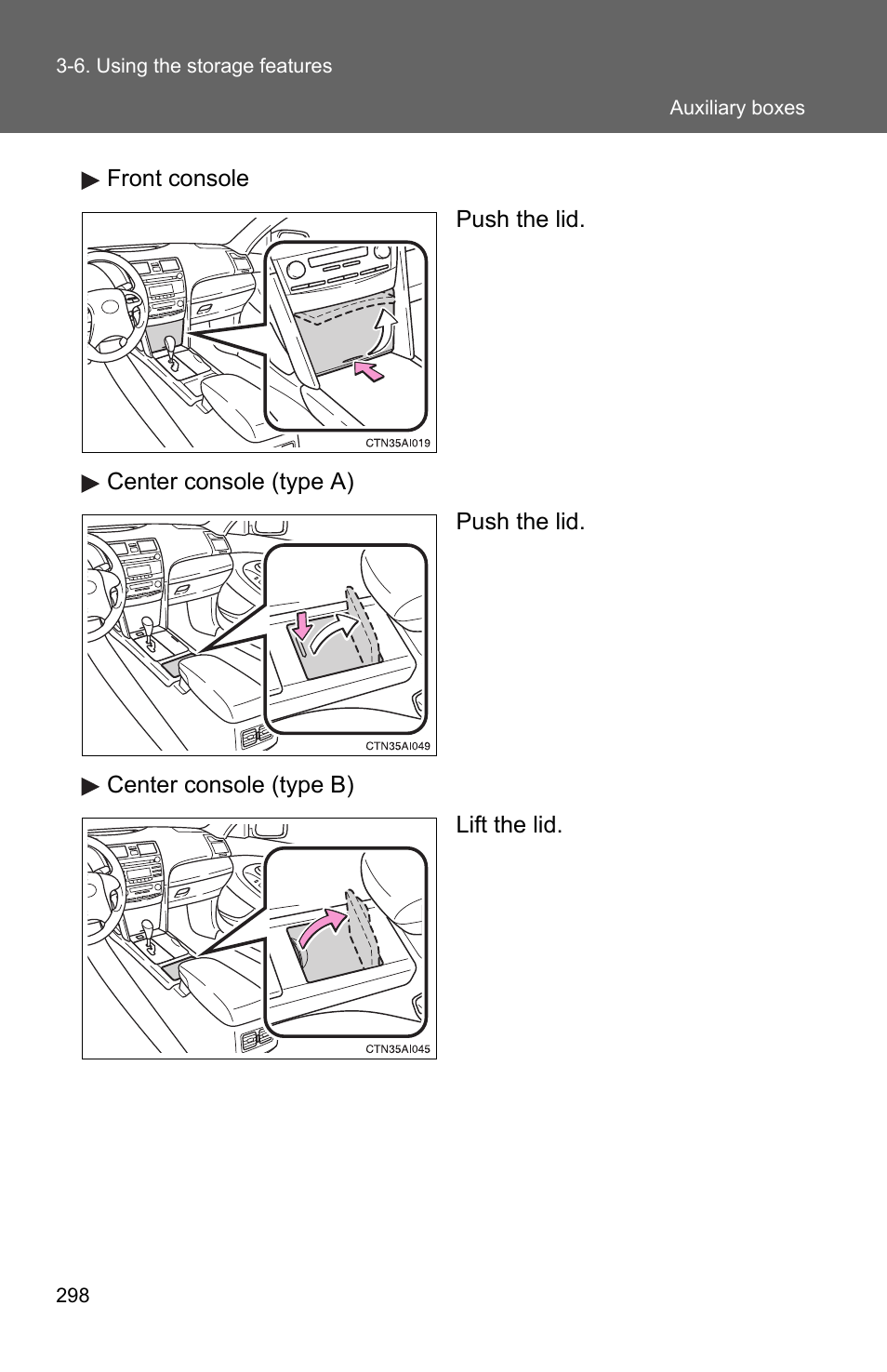 TOYOTA 2010 Camry HV User Manual | Page 302 / 494