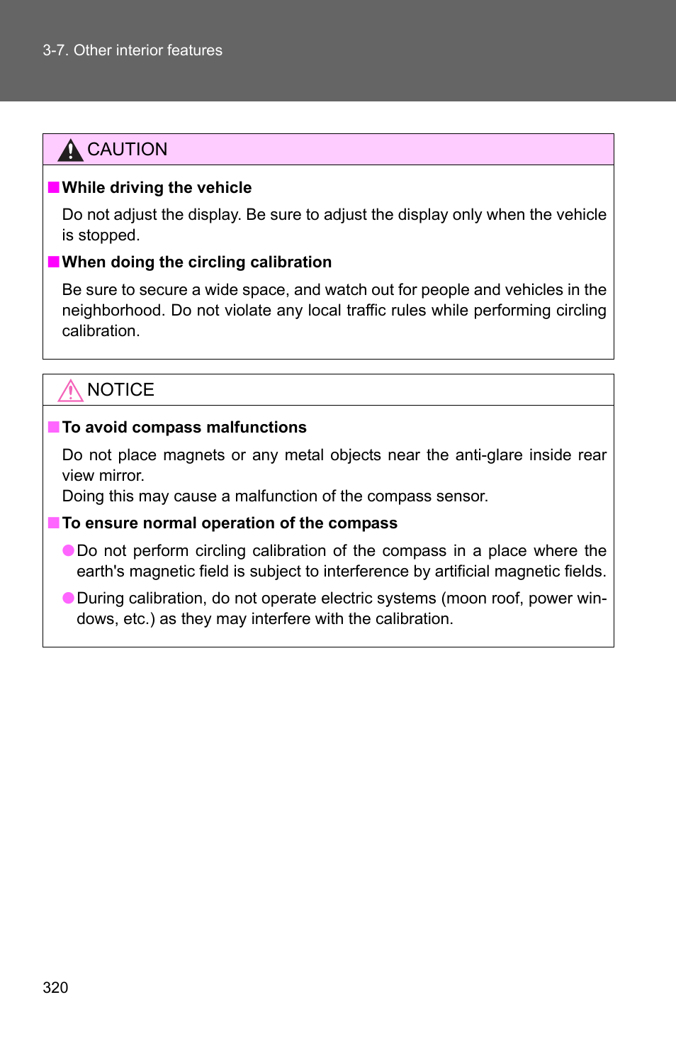 TOYOTA 2010 Camry HV User Manual | Page 324 / 494