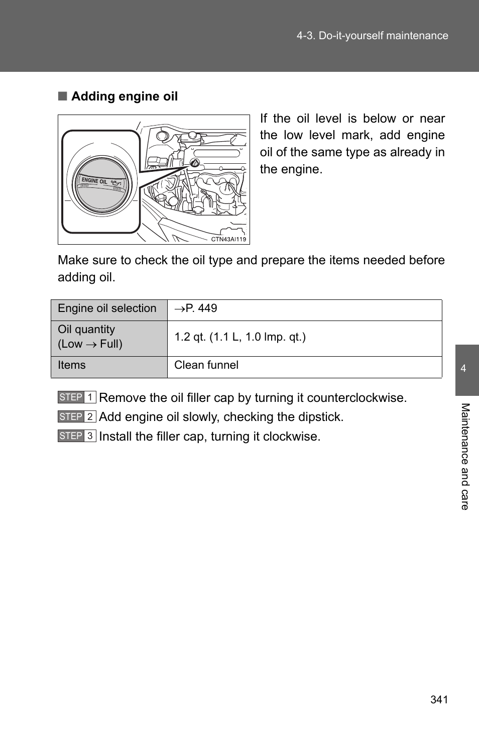 P. 341 | TOYOTA 2010 Camry HV User Manual | Page 344 / 494