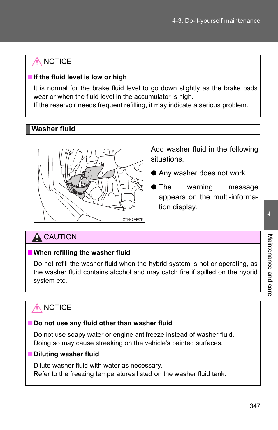 P. 347), P. 347 | TOYOTA 2010 Camry HV User Manual | Page 350 / 494