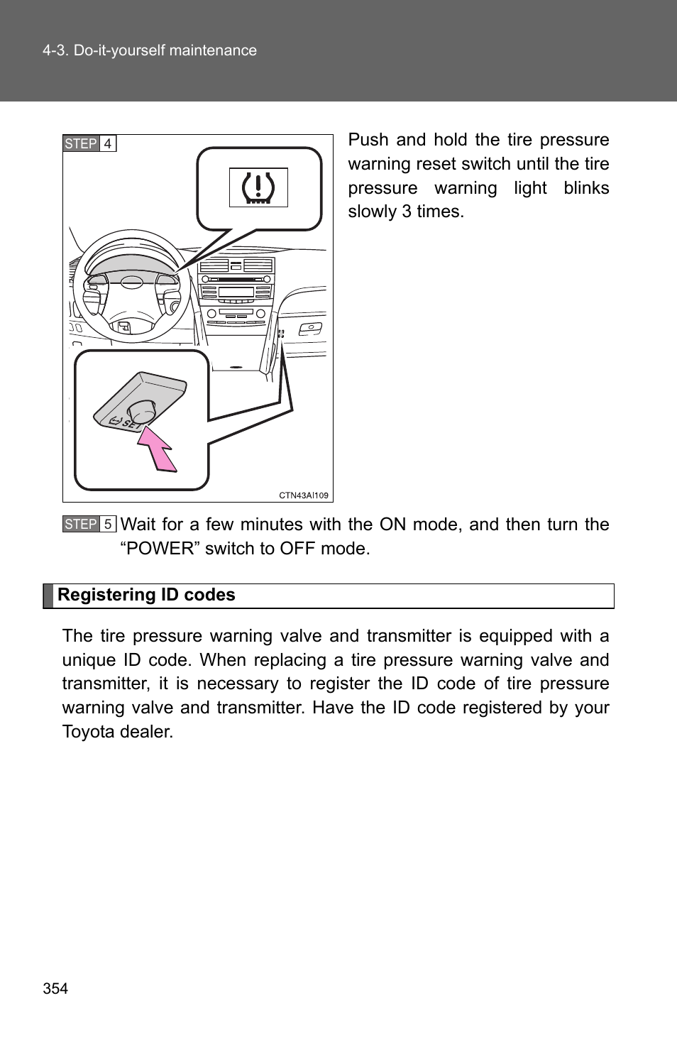 TOYOTA 2010 Camry HV User Manual | Page 357 / 494