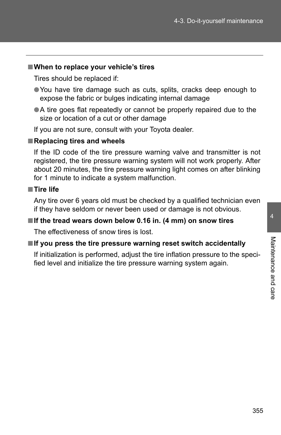 TOYOTA 2010 Camry HV User Manual | Page 358 / 494