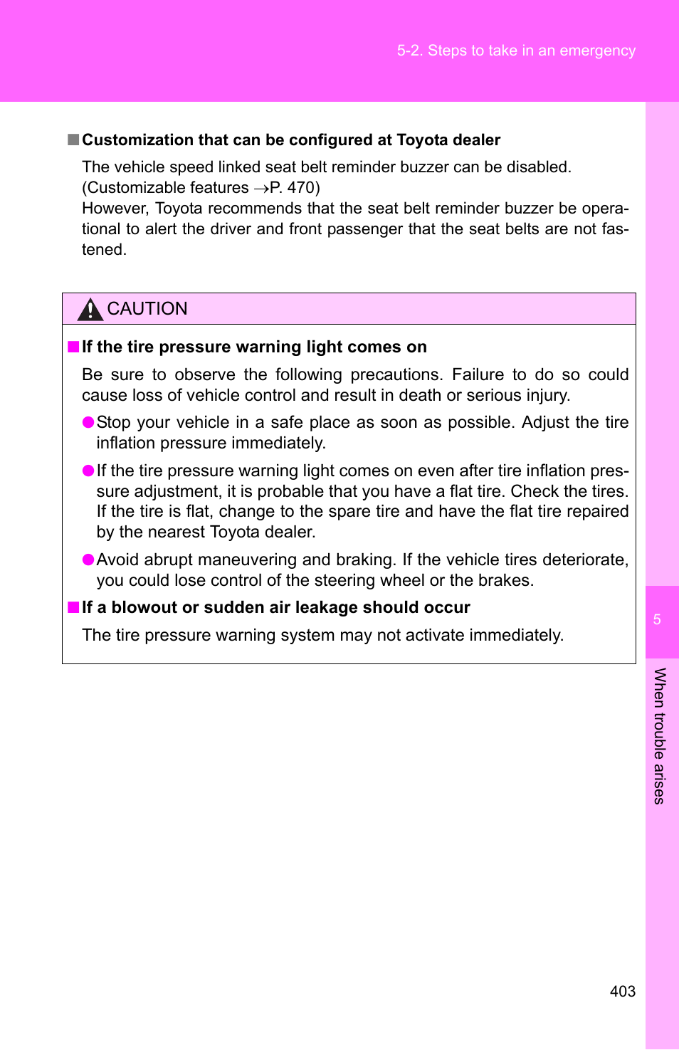 TOYOTA 2010 Camry HV User Manual | Page 405 / 494