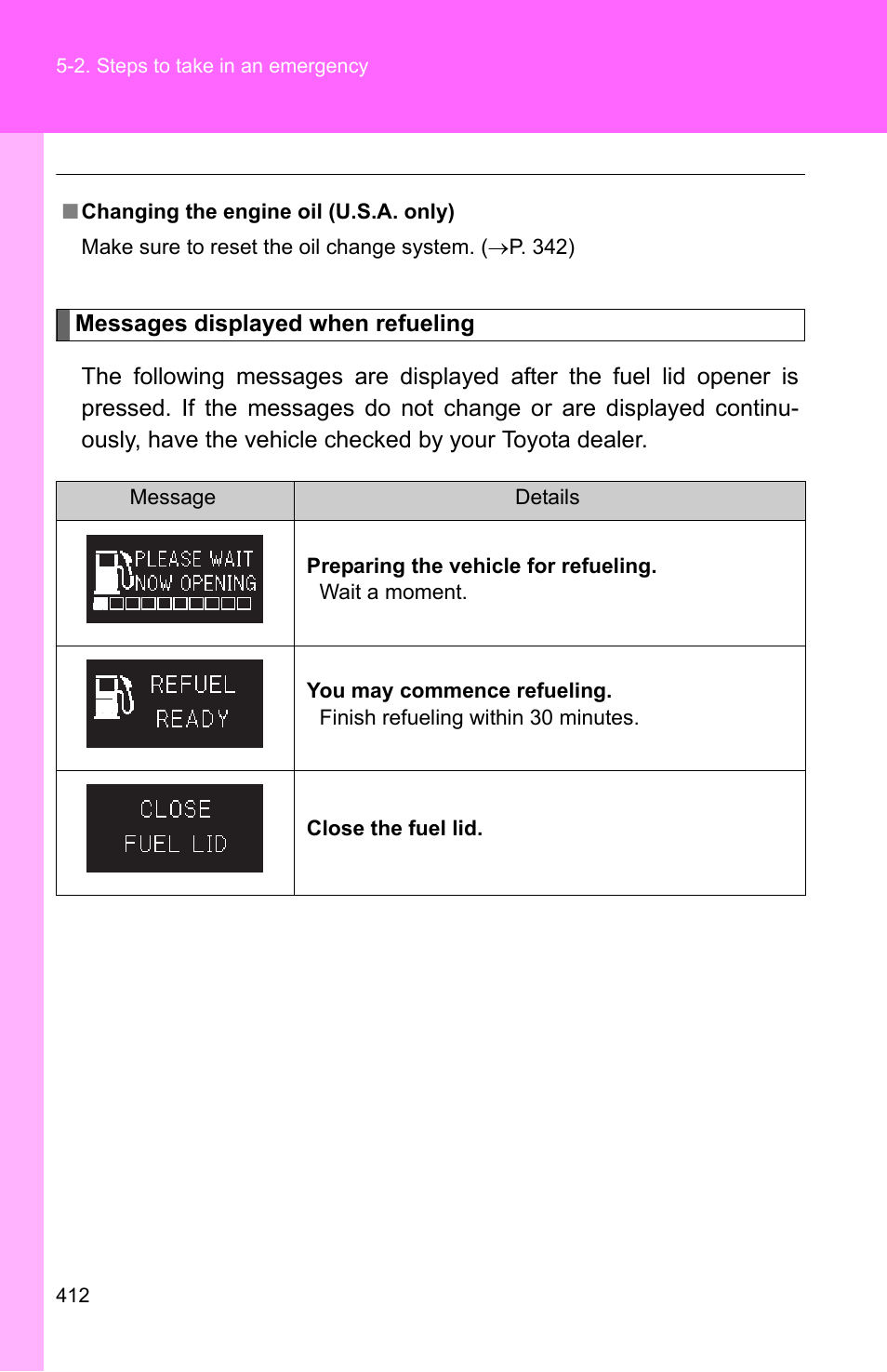 TOYOTA 2010 Camry HV User Manual | Page 414 / 494