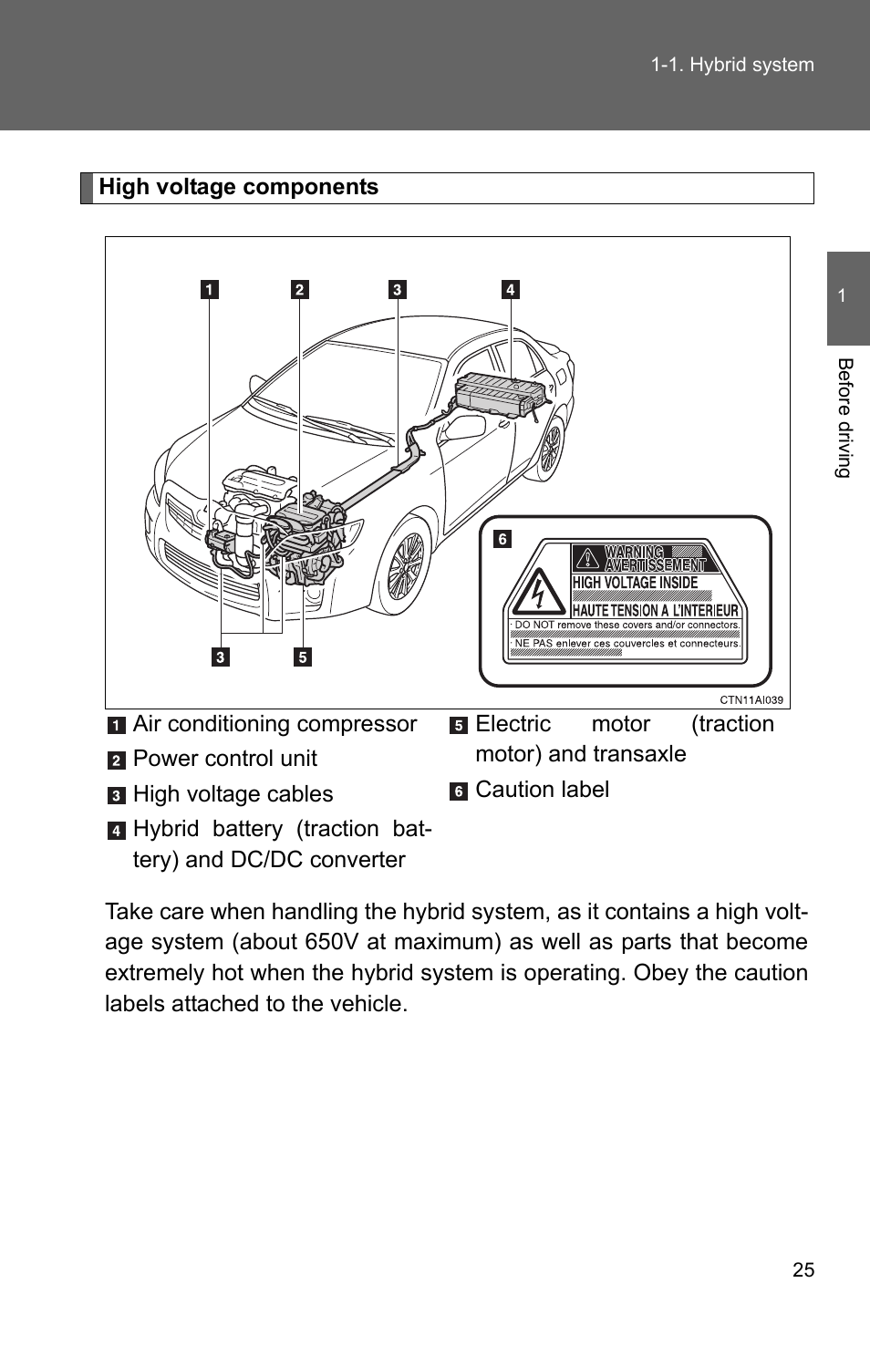 TOYOTA 2010 Camry HV User Manual | Page 51 / 494