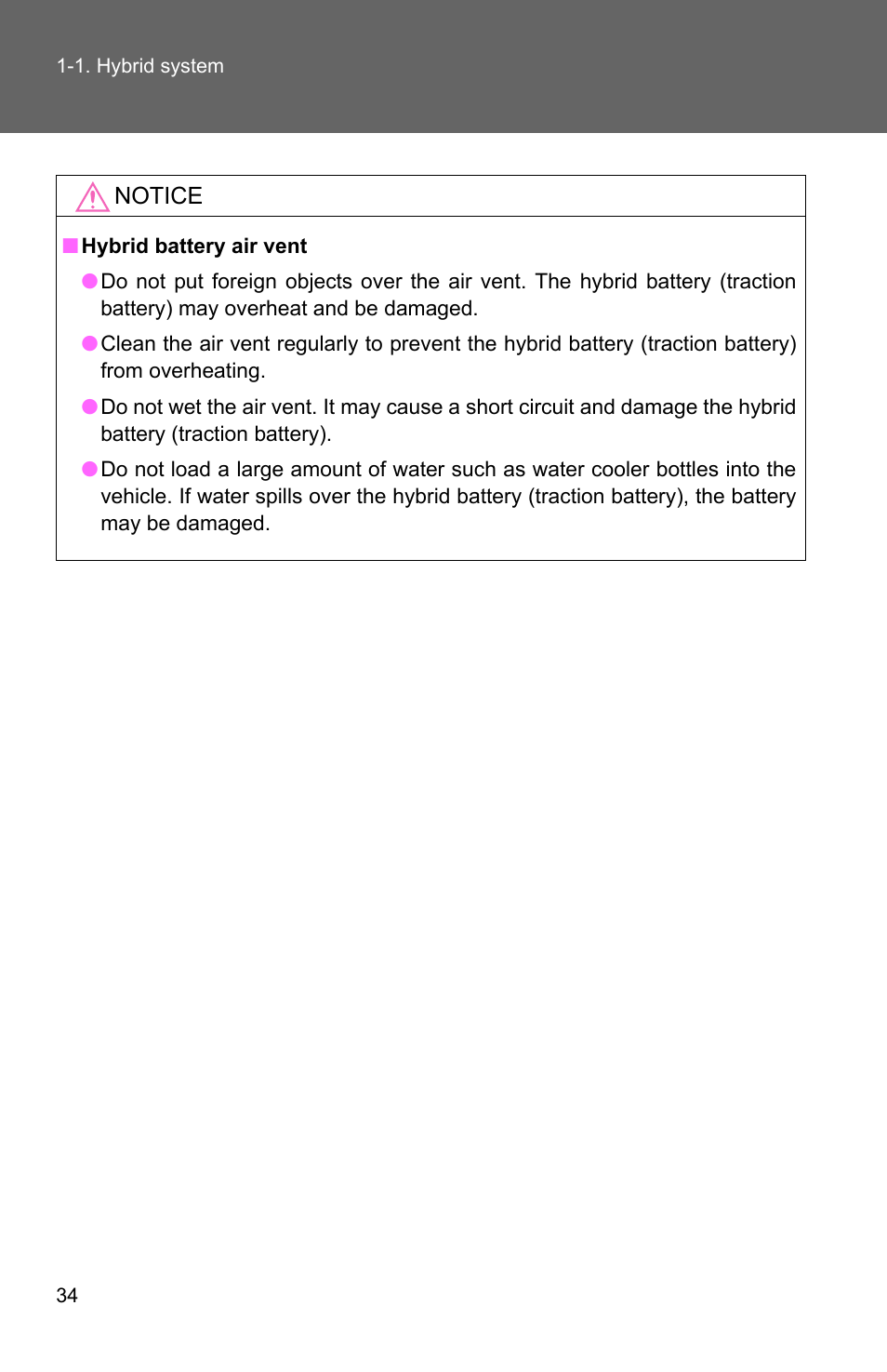 TOYOTA 2010 Camry HV User Manual | Page 60 / 494