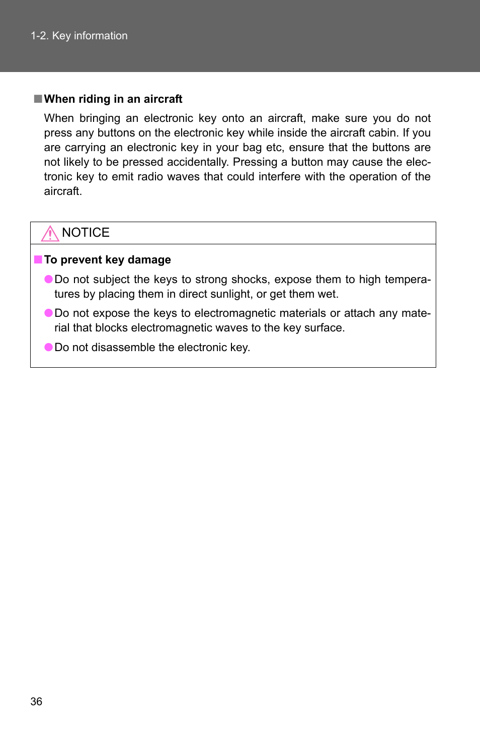 TOYOTA 2010 Camry HV User Manual | Page 62 / 494