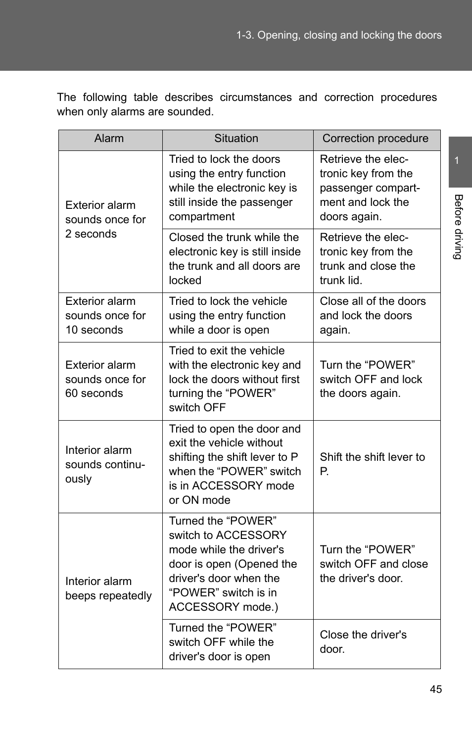 TOYOTA 2010 Camry HV User Manual | Page 71 / 494