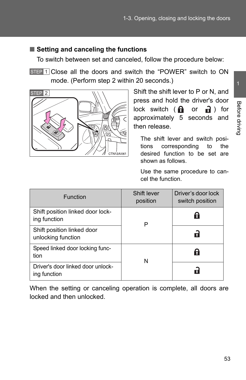 TOYOTA 2010 Camry HV User Manual | Page 79 / 494