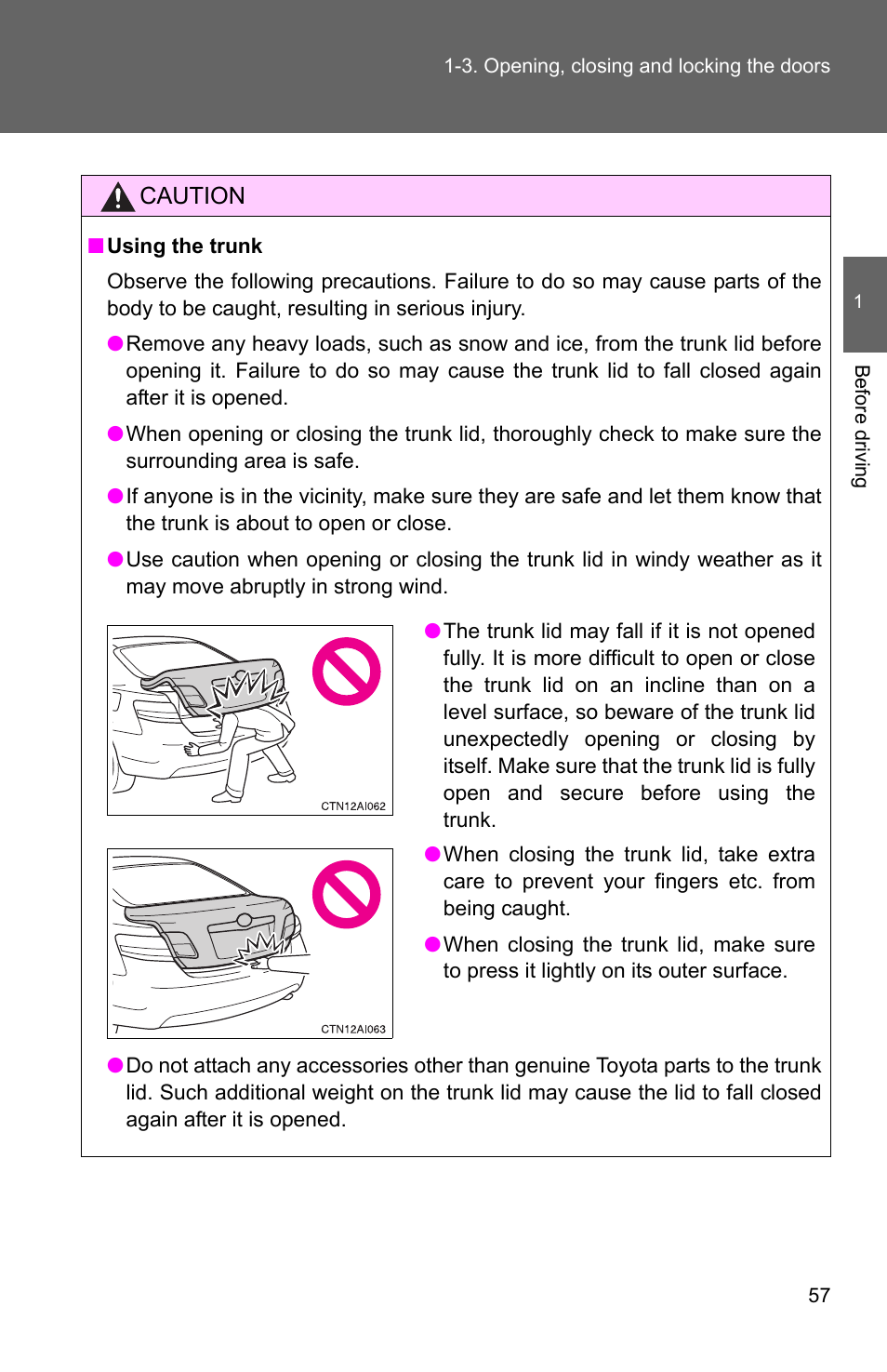 TOYOTA 2010 Camry HV User Manual | Page 83 / 494