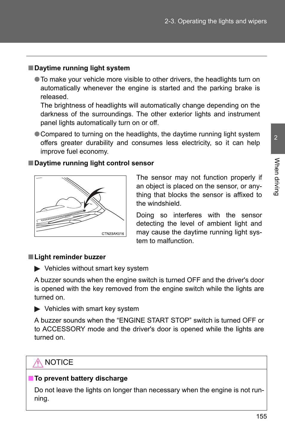 TOYOTA 2010 Corolla User Manual | Page 164 / 470