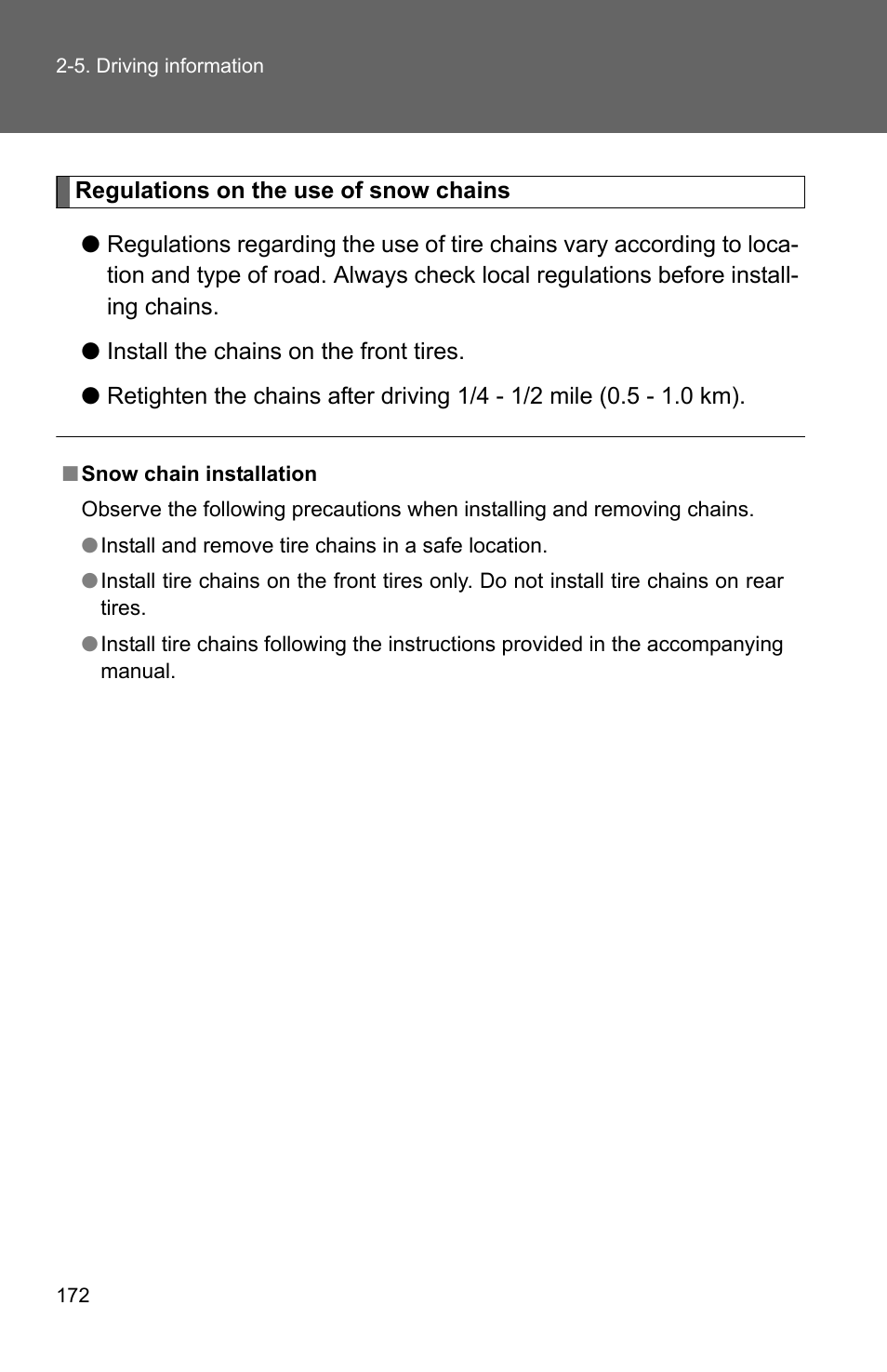 TOYOTA 2010 Corolla User Manual | Page 181 / 470