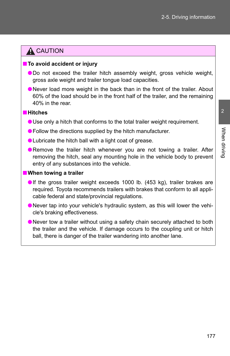 TOYOTA 2010 Corolla User Manual | Page 186 / 470