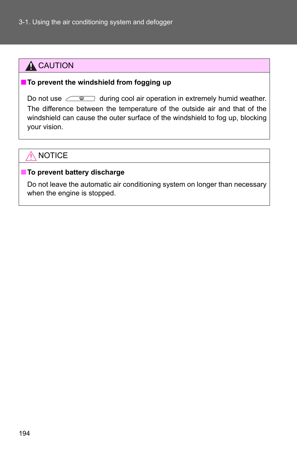 TOYOTA 2010 Corolla User Manual | Page 201 / 470