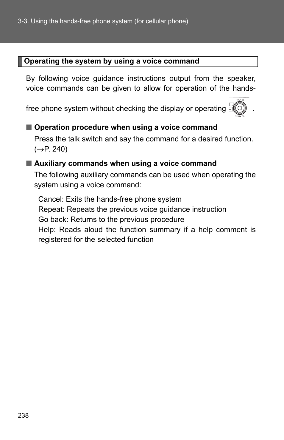 TOYOTA 2010 Corolla User Manual | Page 246 / 470