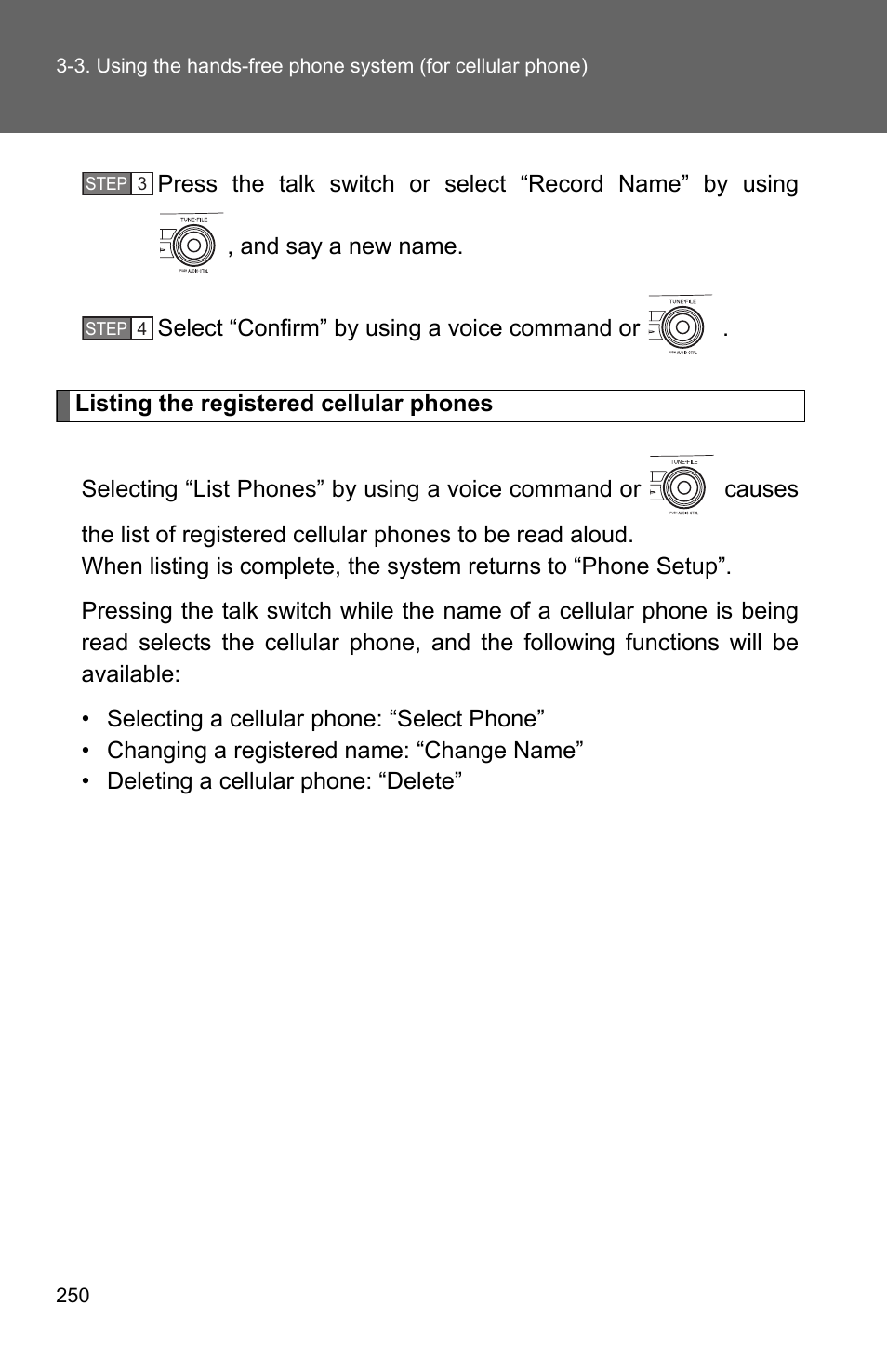 TOYOTA 2010 Corolla User Manual | Page 258 / 470