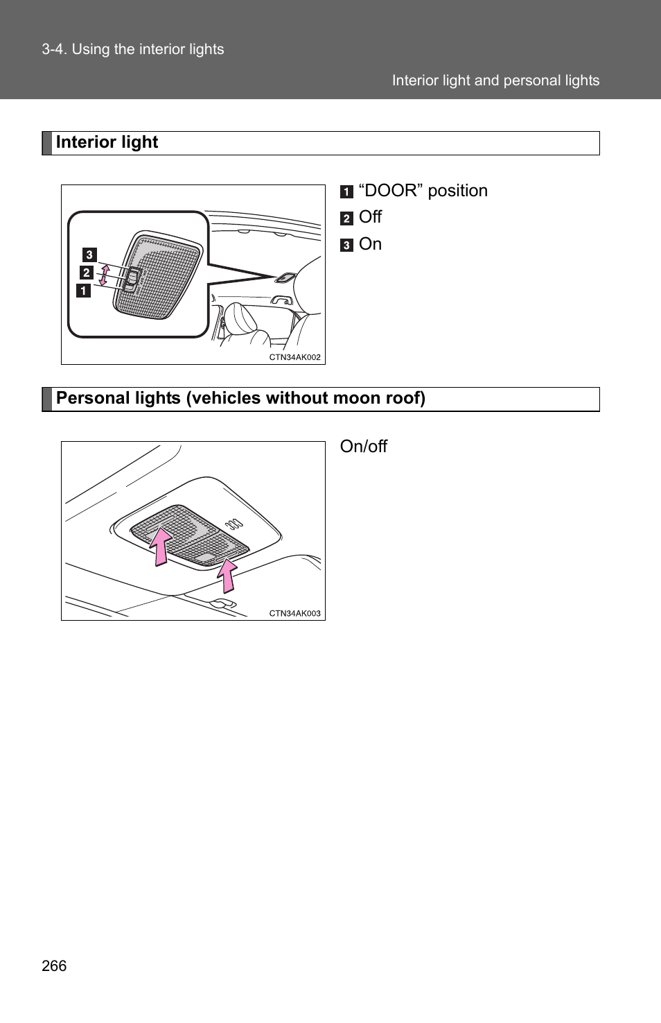 TOYOTA 2010 Corolla User Manual | Page 274 / 470