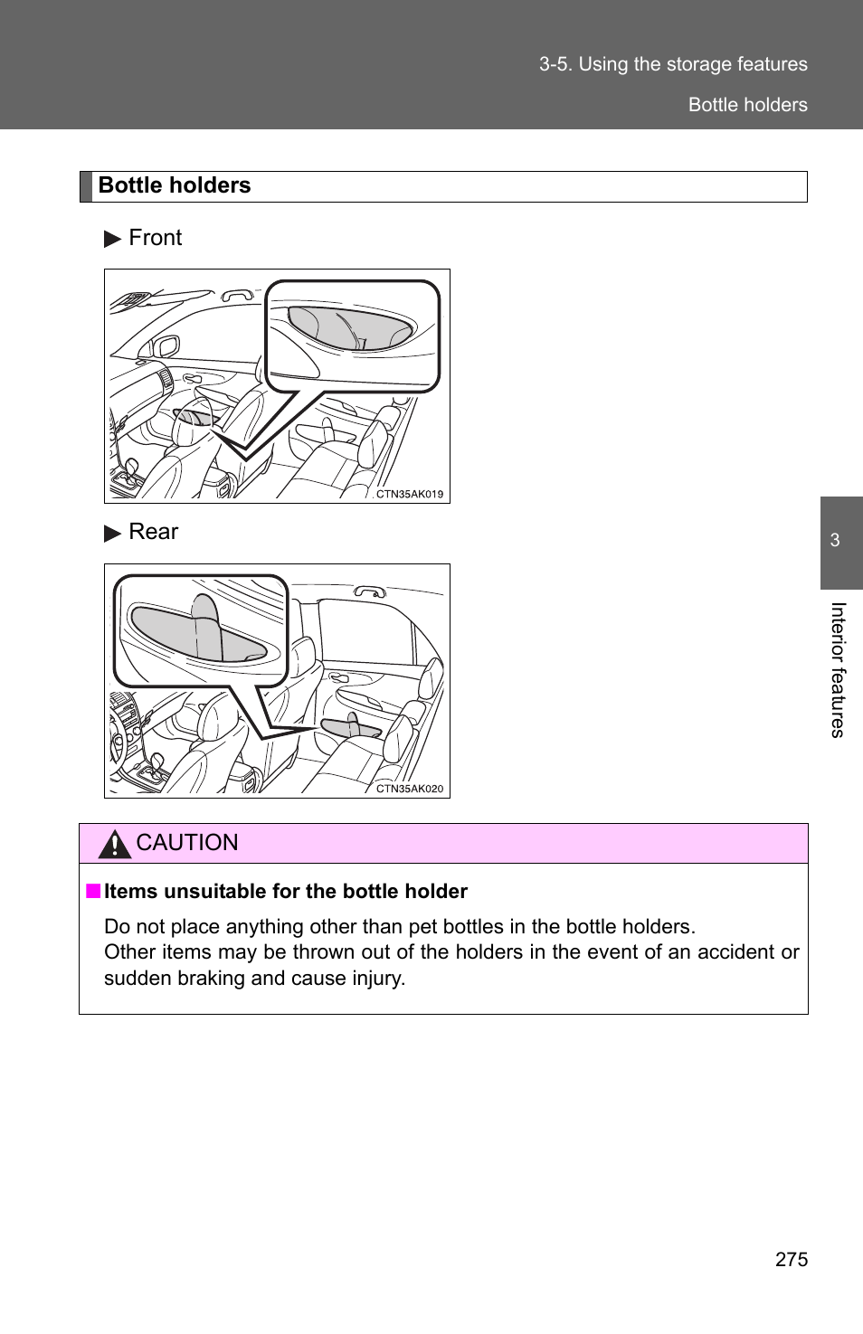 TOYOTA 2010 Corolla User Manual | Page 283 / 470