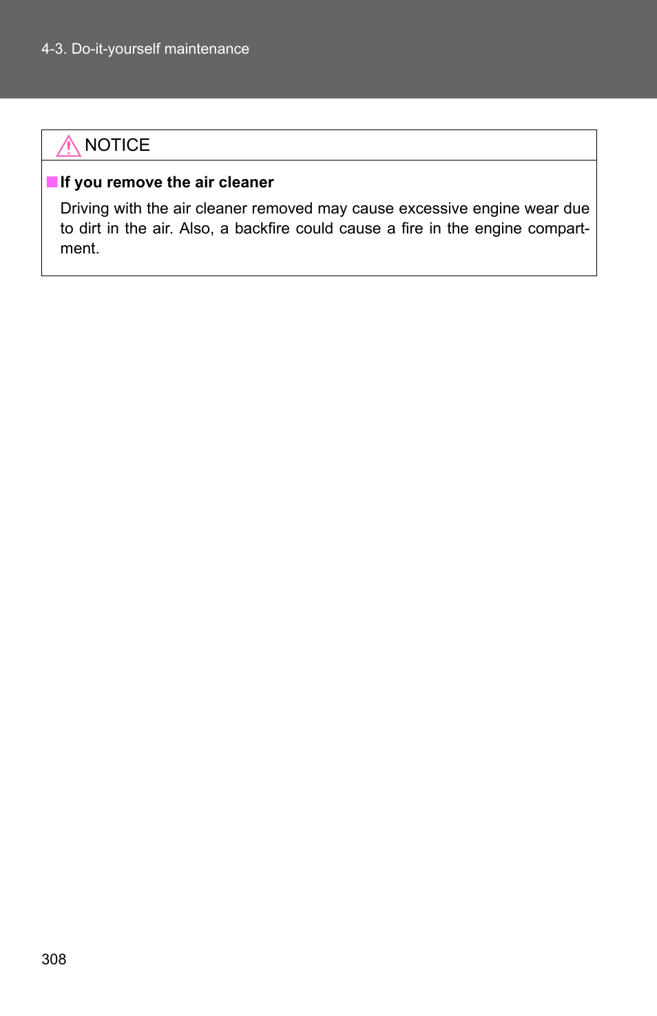 TOYOTA 2010 Corolla User Manual | Page 315 / 470