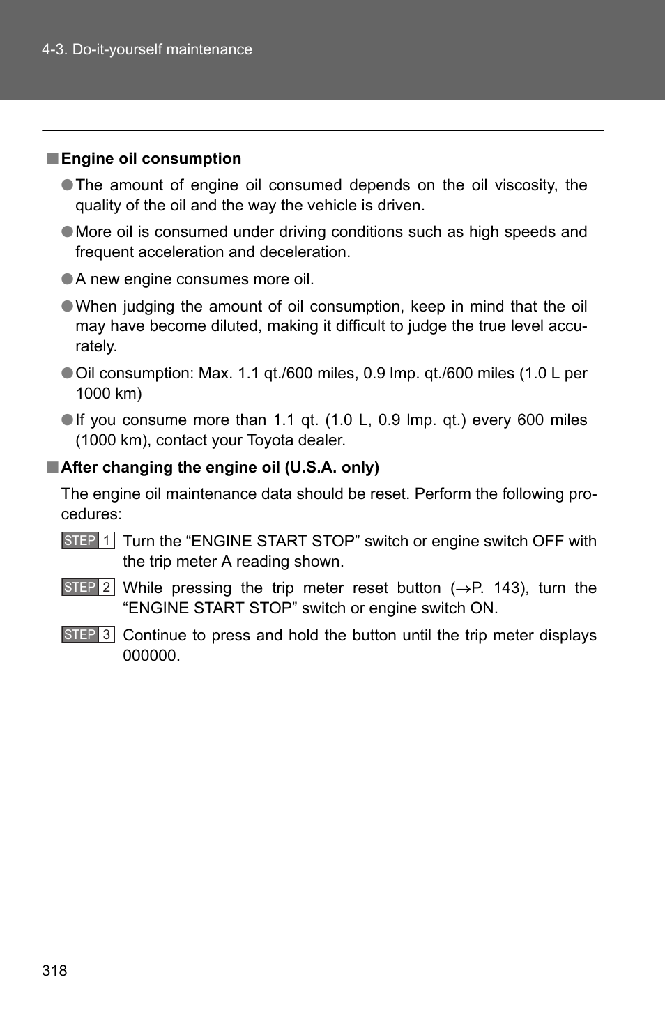 TOYOTA 2010 Corolla User Manual | Page 325 / 470