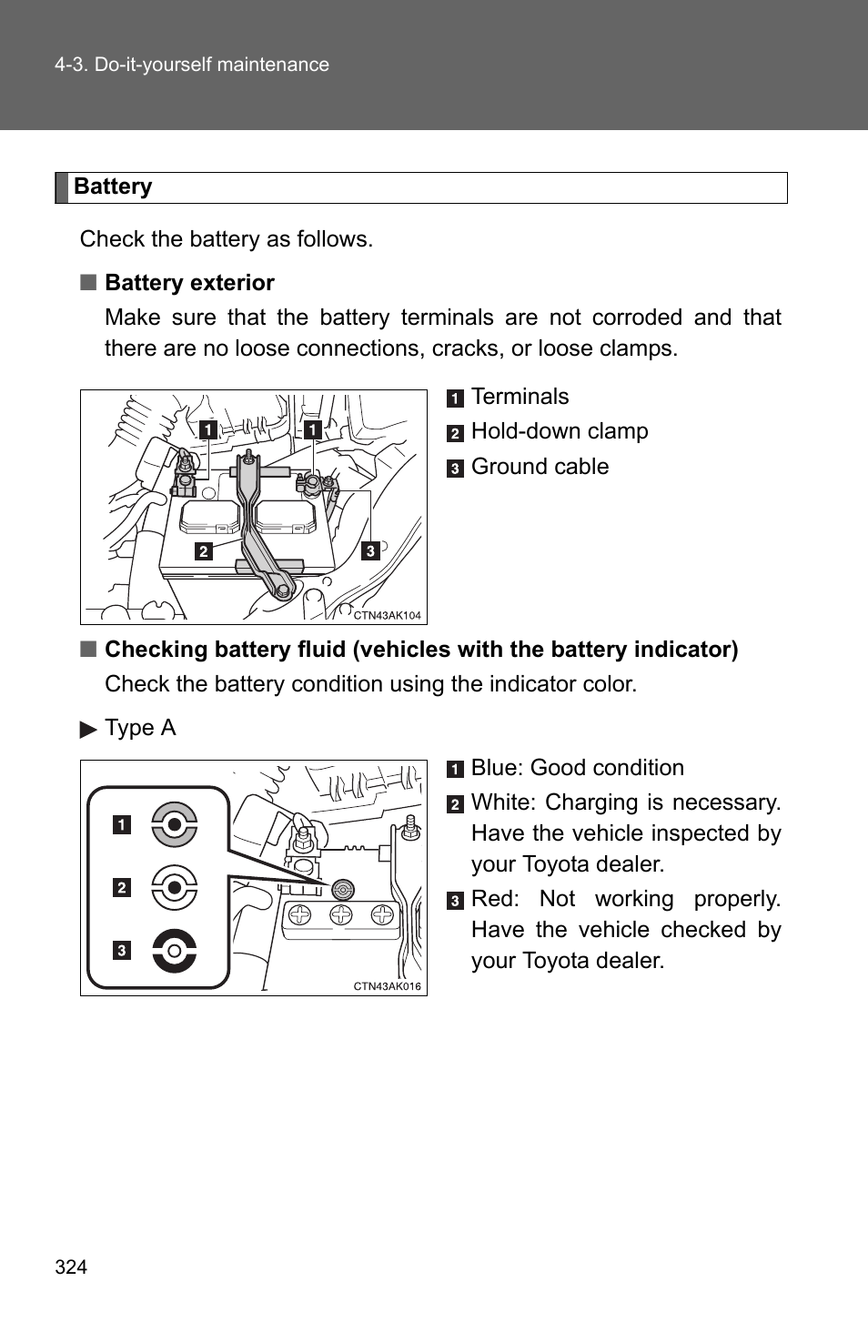 P. 324), P. 324 | TOYOTA 2010 Corolla User Manual | Page 331 / 470