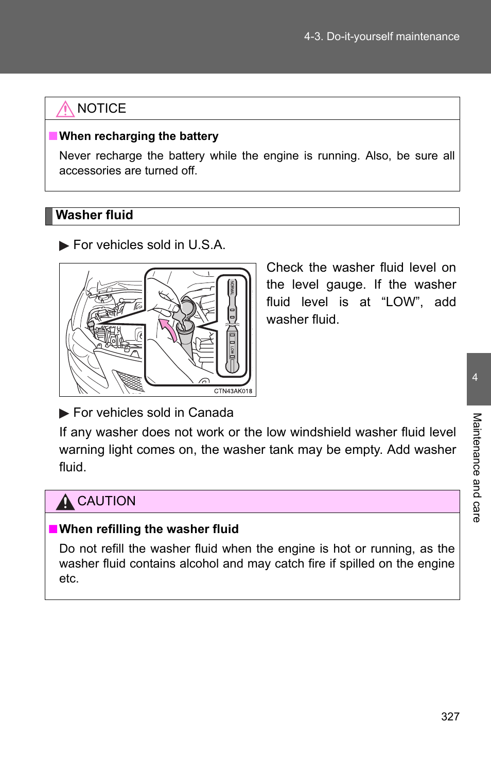 P. 327), P. 327 | TOYOTA 2010 Corolla User Manual | Page 334 / 470
