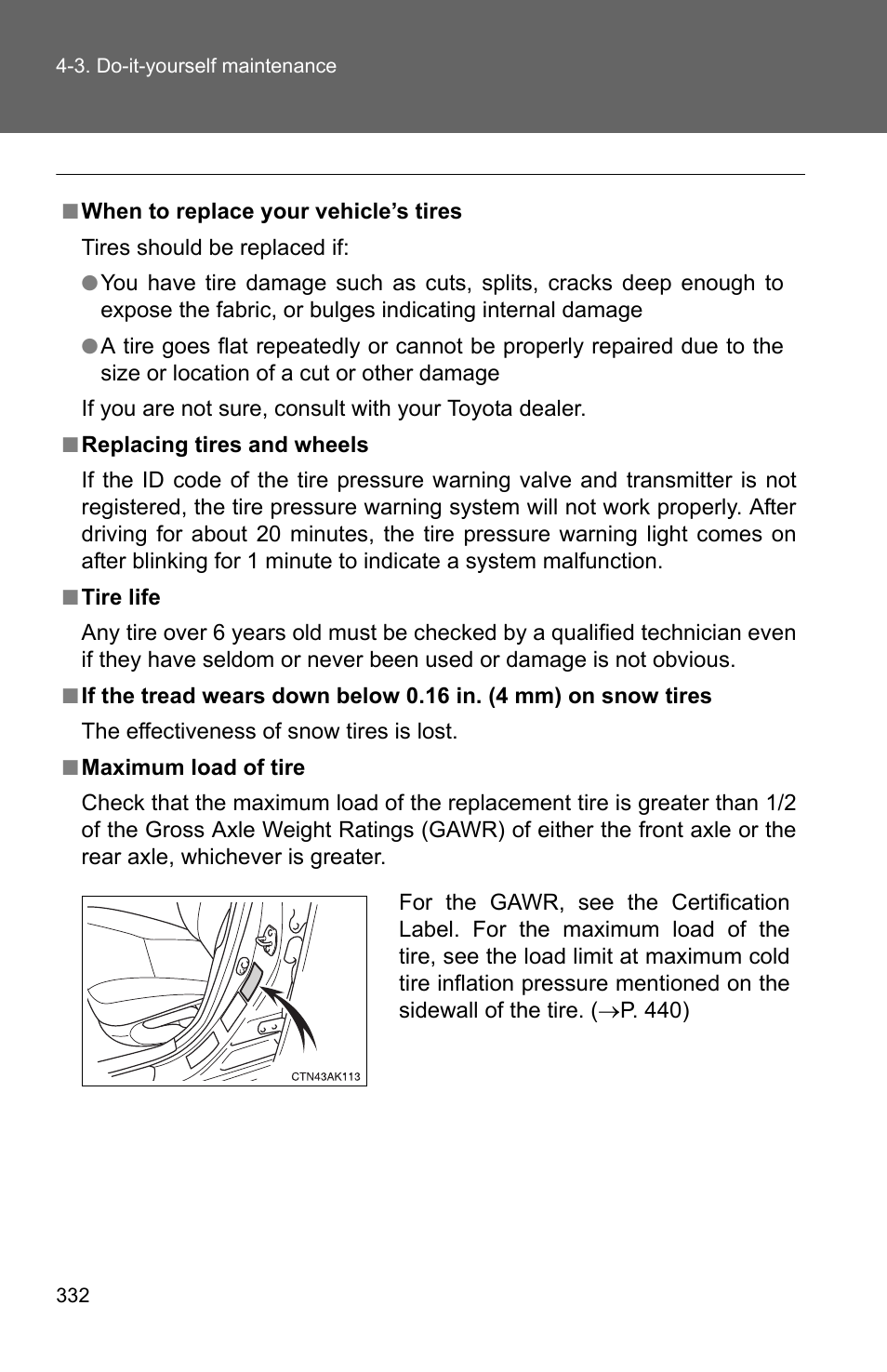 TOYOTA 2010 Corolla User Manual | Page 339 / 470