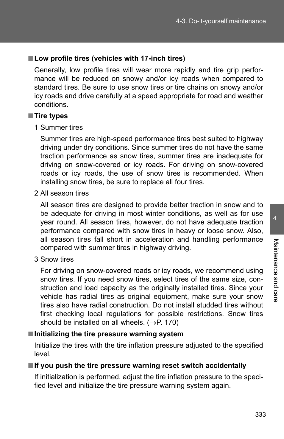 TOYOTA 2010 Corolla User Manual | Page 340 / 470