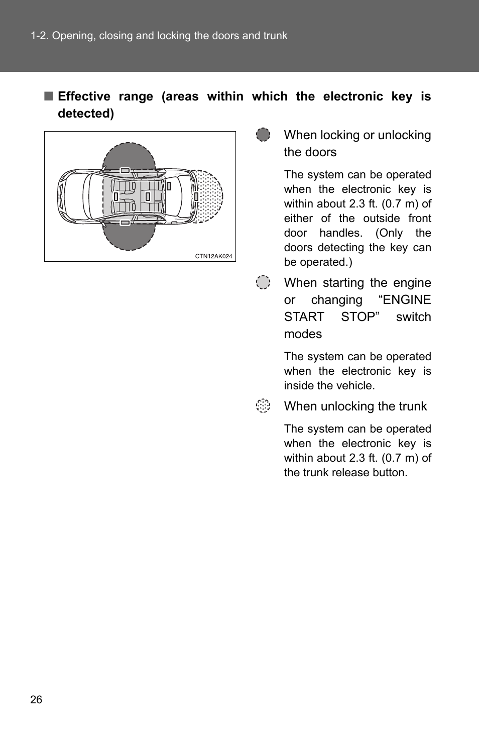 TOYOTA 2010 Corolla User Manual | Page 36 / 470