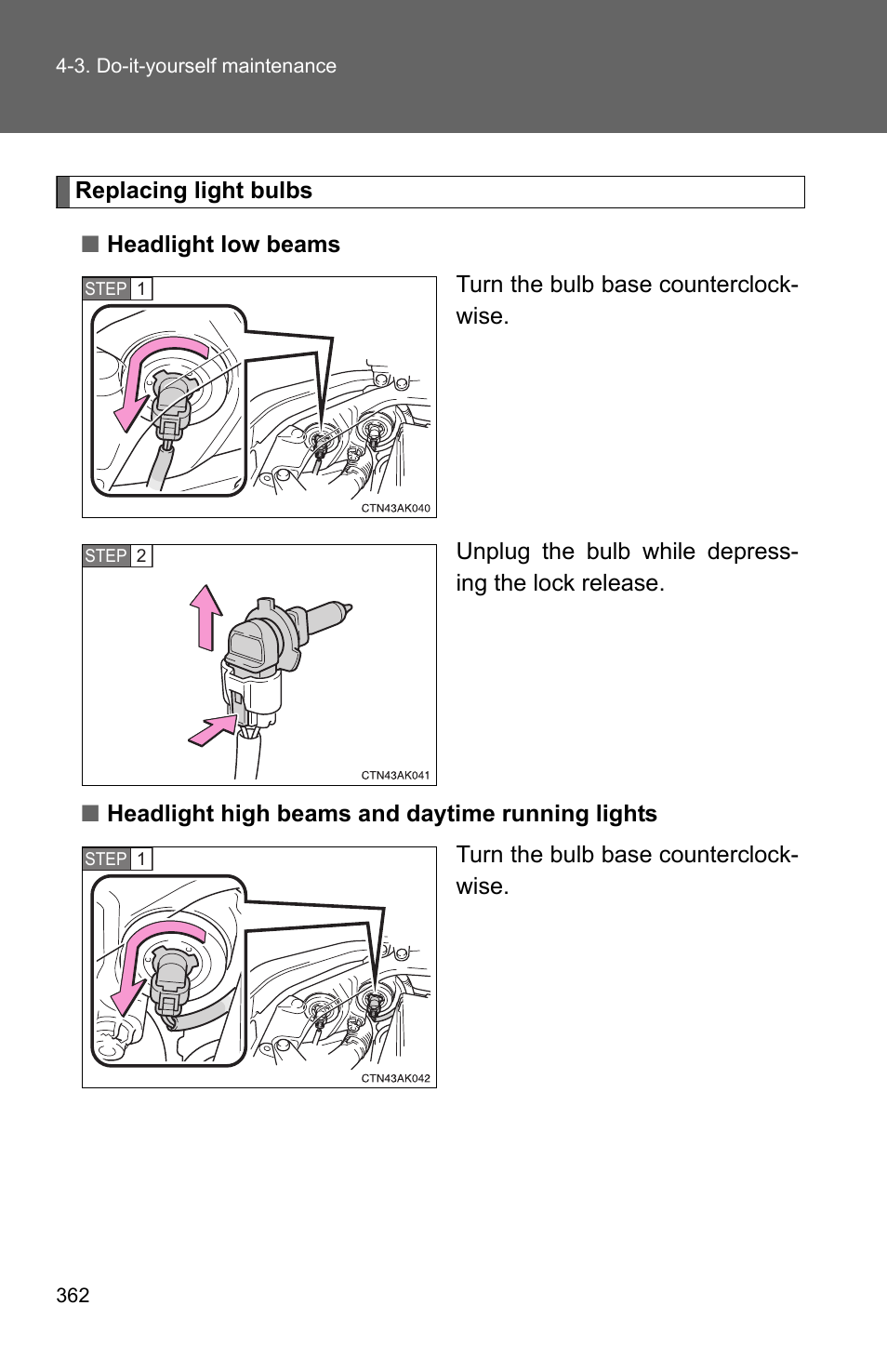 TOYOTA 2010 Corolla User Manual | Page 369 / 470