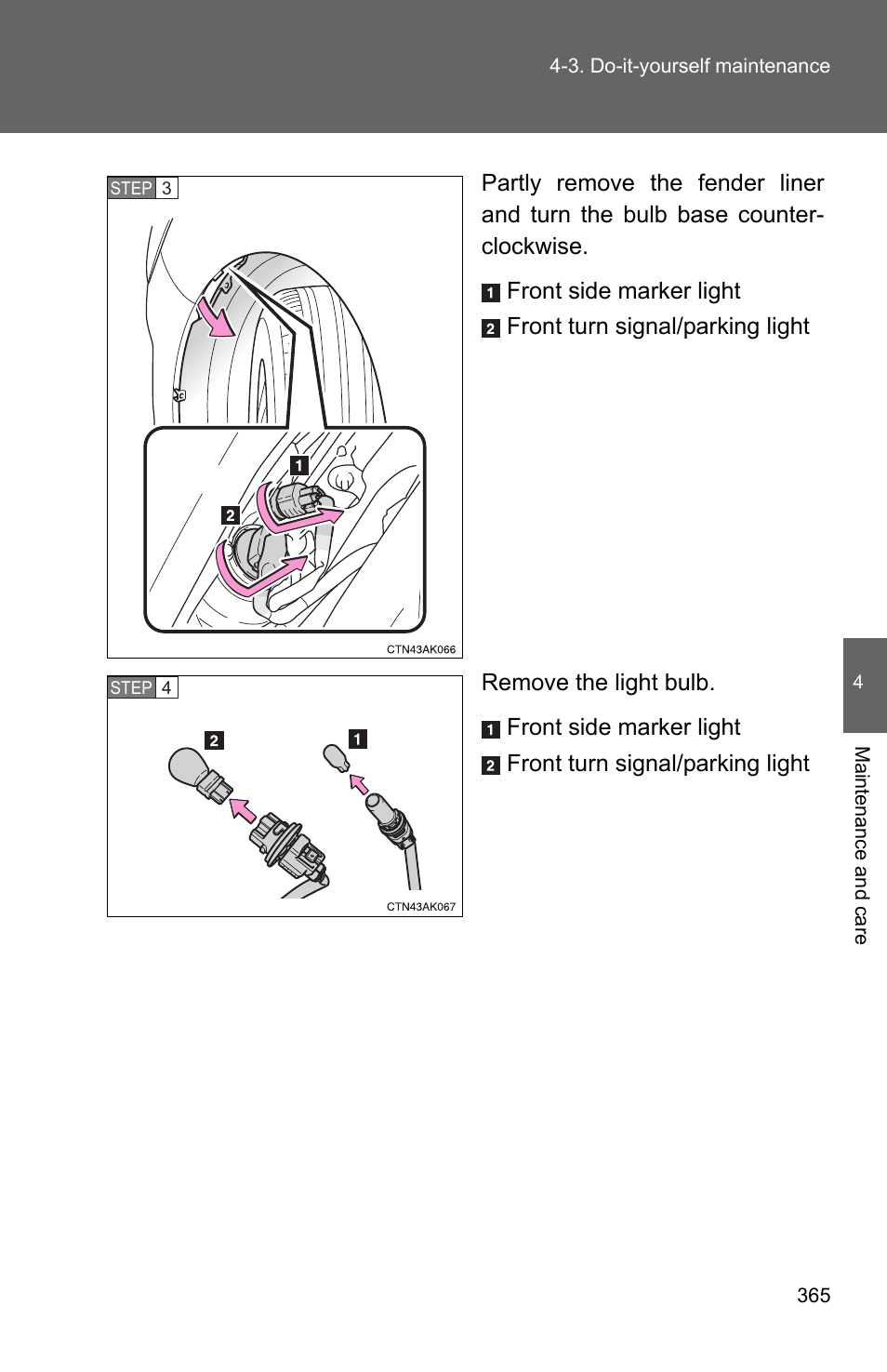 TOYOTA 2010 Corolla User Manual | Page 372 / 470