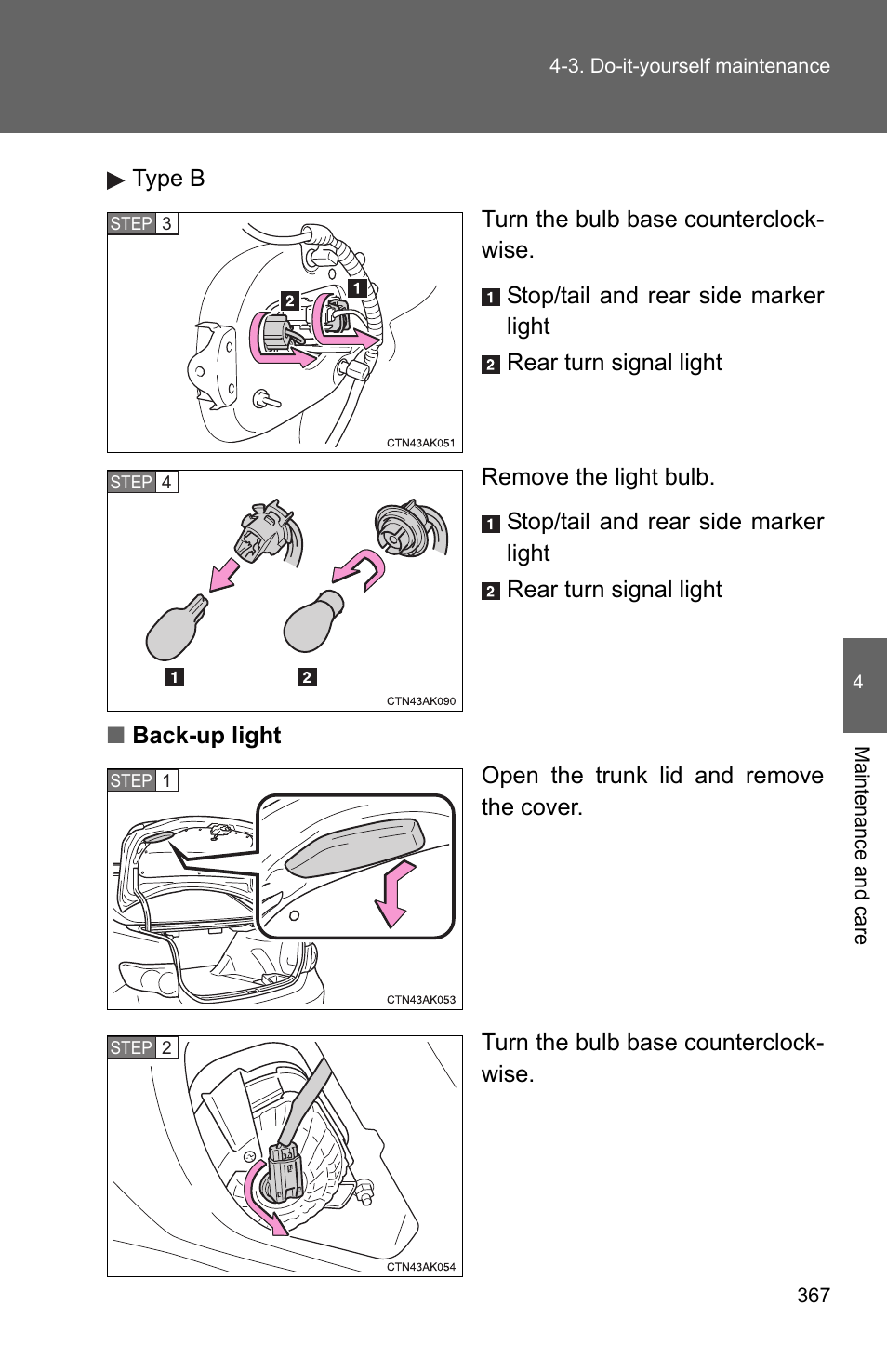 TOYOTA 2010 Corolla User Manual | Page 374 / 470