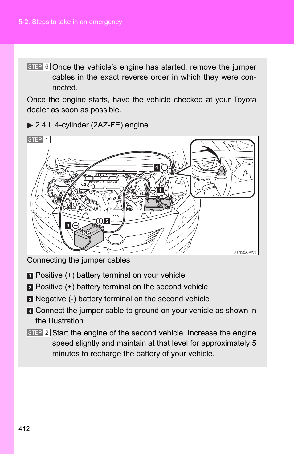 TOYOTA 2010 Corolla User Manual | Page 418 / 470
