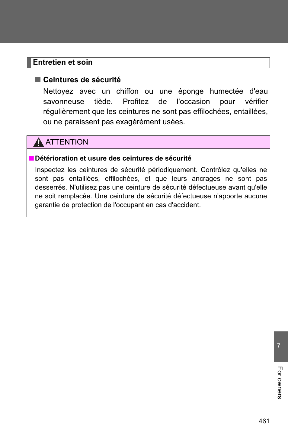 TOYOTA 2010 Corolla User Manual | Page 465 / 470