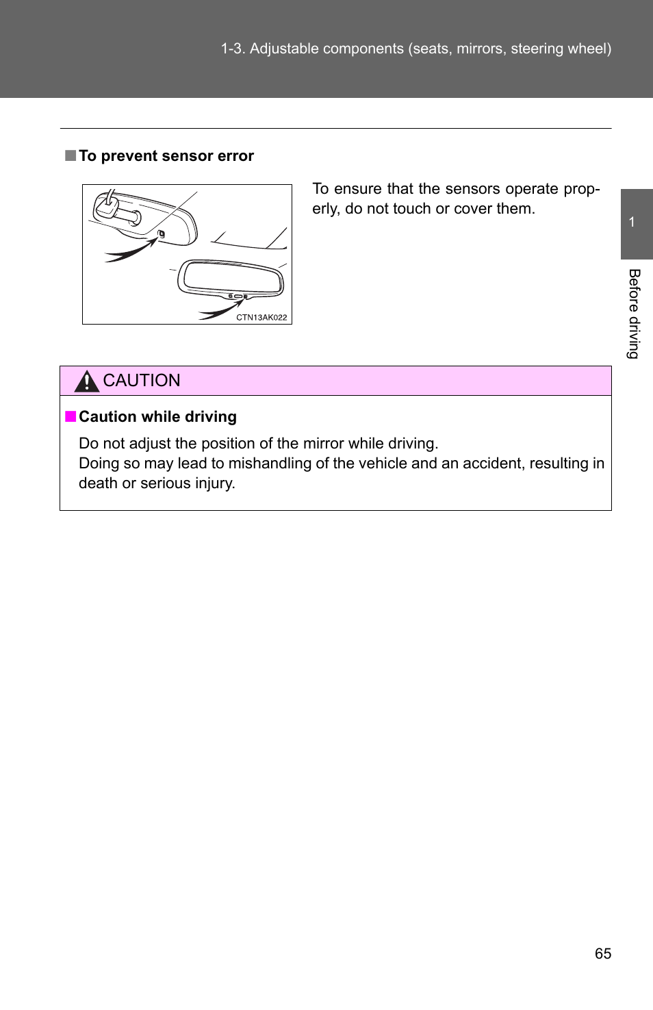 TOYOTA 2010 Corolla User Manual | Page 75 / 470