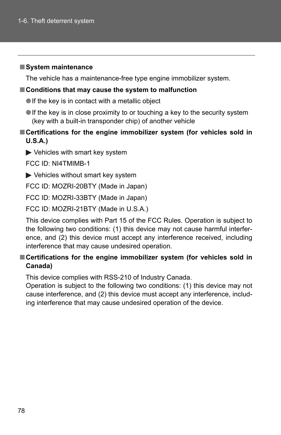 TOYOTA 2010 Corolla User Manual | Page 88 / 470