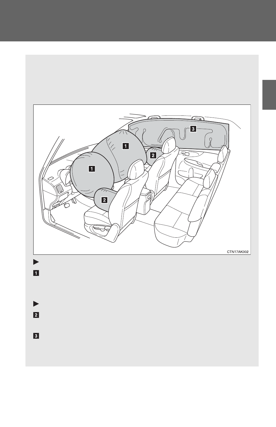 Srs airbags | TOYOTA 2010 Corolla User Manual | Page 93 / 470