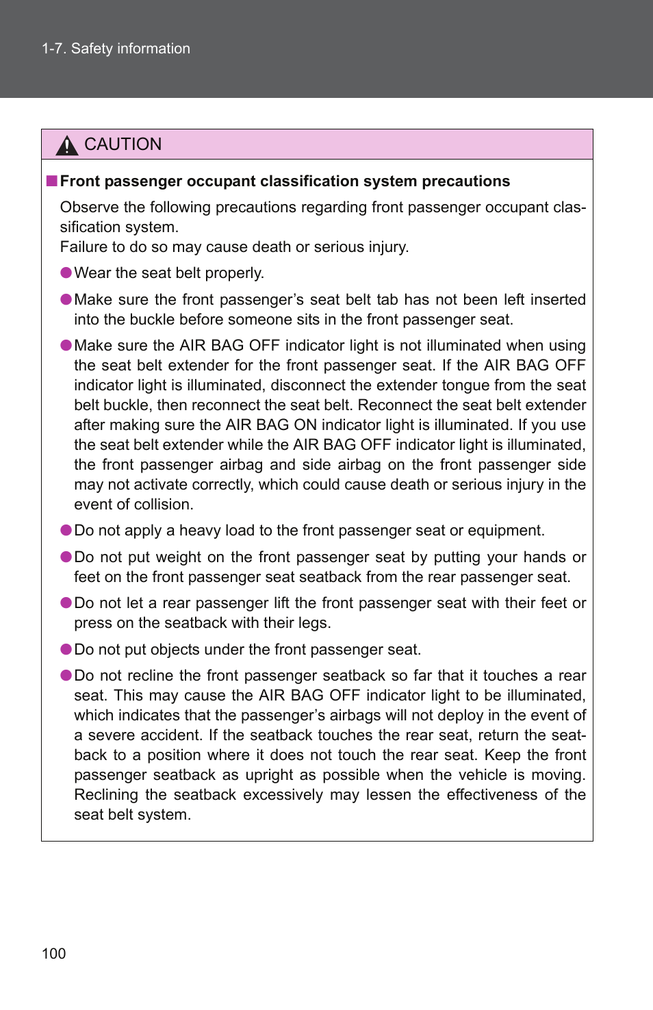 TOYOTA 2010 Yaris User Manual | Page 114 / 406